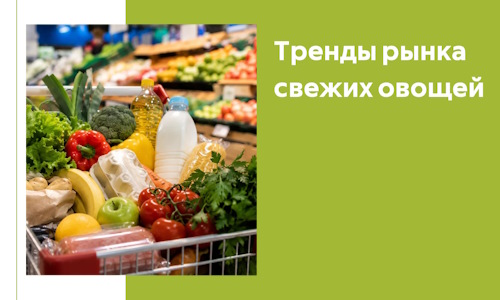 Тренды рынка свежих овощей в 2026 году: что востребовано в HoReCa и ритейле