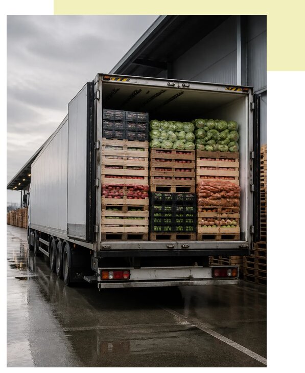 Перевозка плодоовощной продукции в Москву по цене от 5388 р. | АгросервисМск